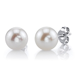 Tahitian Pearl & Diamond Mary Earrings