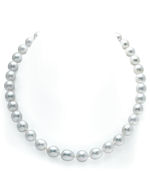 10-11mm White South Sea Drop-Shape Pearl Necklace