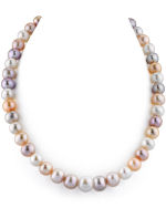 10-11mm Multicolor Freshwater Pearl Necklace