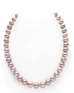 10-11mm Lavender Freshwater Pearl Necklace