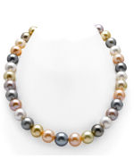 10-12mm South Sea & Freshwater Multicolor Pearl Necklace
