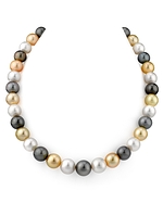 10-12mm South Sea Multicolor Pearl Necklace