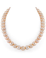 11-12mm Peach Freshwater Pearl Necklace