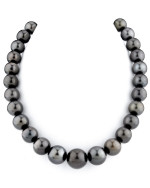 12-15mm Chocolate Tahitian South Sea Pearl Necklace
