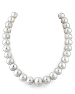12-16mm White South Sea Baroque Pearl Necklace