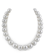13-15.7mm White South Sea Baroque Pearl Necklace