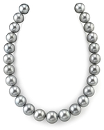 15-16.8mm Silver Tahitian South Sea Pearl Necklace