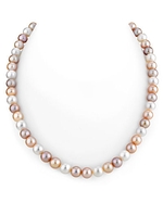 7-8mm Freshwater Multicolor Pearl Necklace-AAAA Quality
