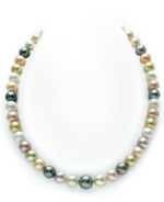 8-10mm South Sea Multicolor Pastel Pearl Necklace