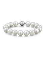 9-10mm White South Sea Pearl Bracelet