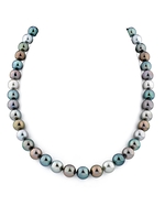 9-10mm Pastel Tahitian South Sea Multicolor Necklace - AAAA Quality