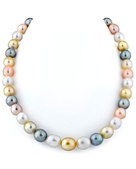 9-11mm South Sea & Freshwater Off-Round Pearl Necklace