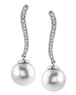 South Sea Pearl & Diamond Celeste Earrings
