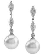White South Sea Pearl Isabella Earrings