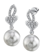 South Sea Pearl & Diamond Adriana Earrings