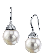 South Sea Pearl & Diamond Emma Earrings