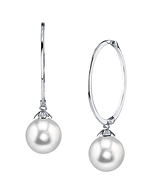 White South Sea Pearl Kaitlyn Earrings