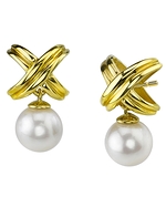 White Akoya Dorothy Pearl Earrings