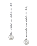Akoya Pearl Jane Dangling Earrings