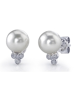Akoya Pearl & Diamond Kimberly Earrings