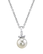 Akoya Pearl Twister Pendant- Choose Your Pearl Color