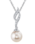 Akoya Pearl & Diamond Suzanna Pendant