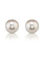 9.0-9.5mm Hanadama Akoya Pearl Stud Earrings