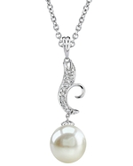 South Sea Pearl Wave Pendant
