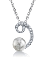 South Sea Pearl & Diamond Sabrina Pendant