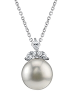 South Sea Pearl & Diamond Sienna Pendant