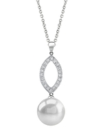 South Sea Pearl & Diamond Vista Pendant