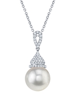 South Sea Pearl & Diamond Amanda Pendant