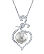South Sea Pearl & Diamond Ann Pendant