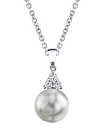 South Sea Pearl & Diamond Sea Breeze Pendant