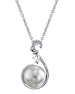 South Sea Pearl & Diamond Courtney Pendant