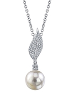 South Sea Pearl & Diamond Eva Pendant