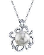 South Sea Pearl & Diamond Gloria Pendant