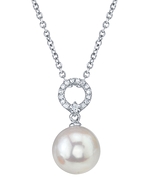South Sea Pearl & Diamond Joyce Pendant