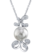 South Sea Pearl & Diamond Talia Pendant