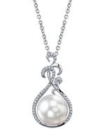 South Sea Pearl & Diamond Taylor Pendant