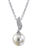 South Sea Pearl & Diamond Zoey Pendant
