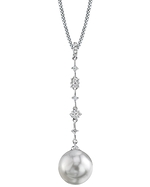 South Sea Pearl & Diamond Elizabeth Necklace