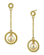 Golden Pearl Sharon Earrings