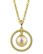 Golden Pearl Sharon Pendant