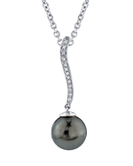 Tahitian Pearl & Diamond Celeste Pendant