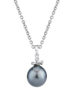 Tahitian South Sea Pearl Twister Pendant