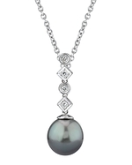 Tahitian South Sea Pearl & Diamond Julia Pendant
