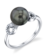 Tahitian Pearl & Diamond Joyce Ring