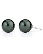 13mm Tahitian South Sea Pearl Stud Earrings- Various Colors