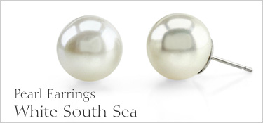 White South Sea Pearl Earrings